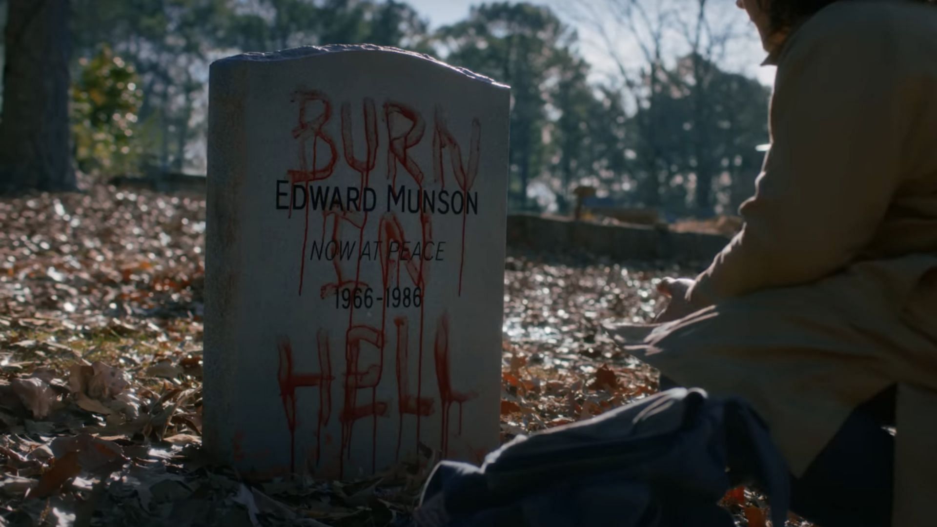 Munson's legacy continues to be unknown (Image via YouTube/Netflix)